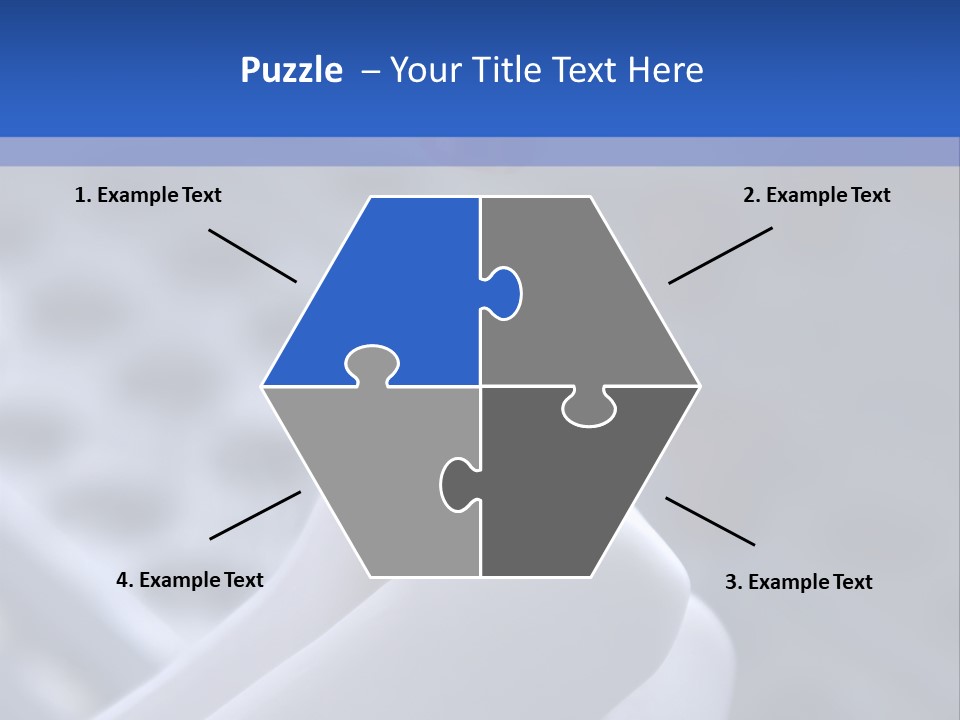 Close Up Of Lab Test Tube And Hand PowerPoint Template