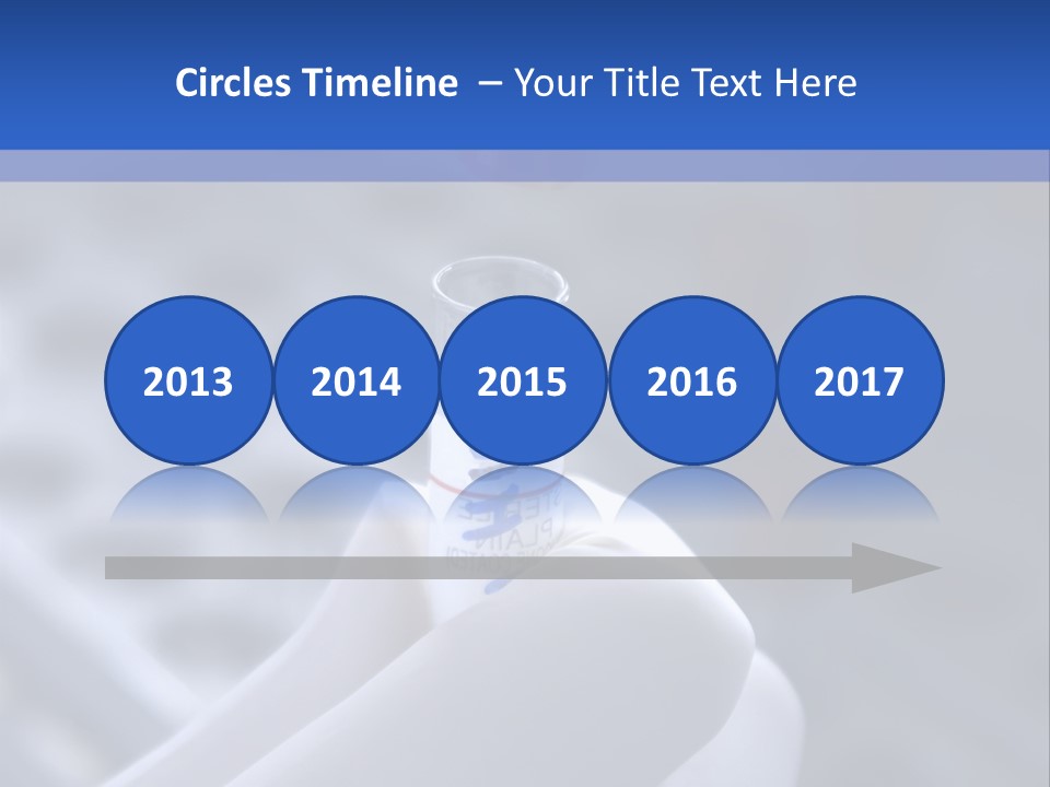 Close Up Of Lab Test Tube And Hand PowerPoint Template