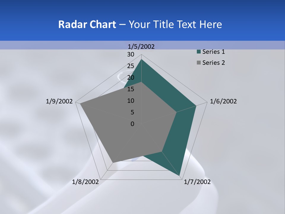 Close Up Of Lab Test Tube And Hand PowerPoint Template