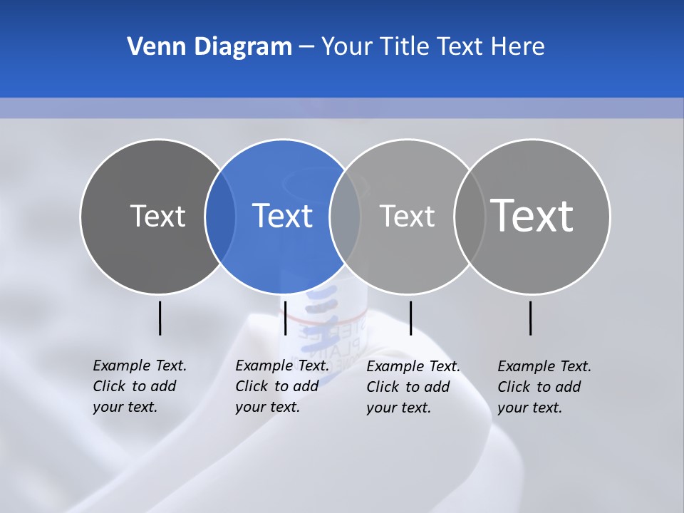 Close Up Of Lab Test Tube And Hand PowerPoint Template