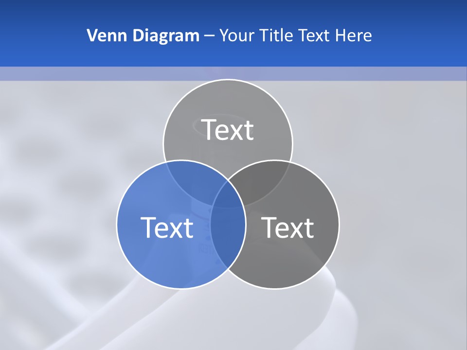 Close Up Of Lab Test Tube And Hand PowerPoint Template