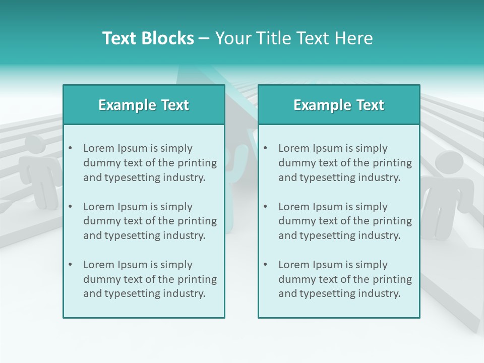One Figure Stands With Arms Up In Joy That His Success Tops His Competitors PowerPoint Template