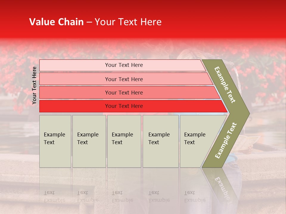 Tourist, A Couple, Are On Sightseeing Tour, With A Map PowerPoint Template