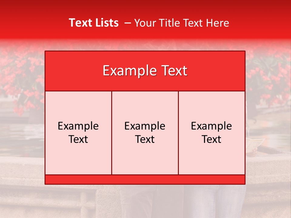 Tourist, A Couple, Are On Sightseeing Tour, With A Map PowerPoint Template