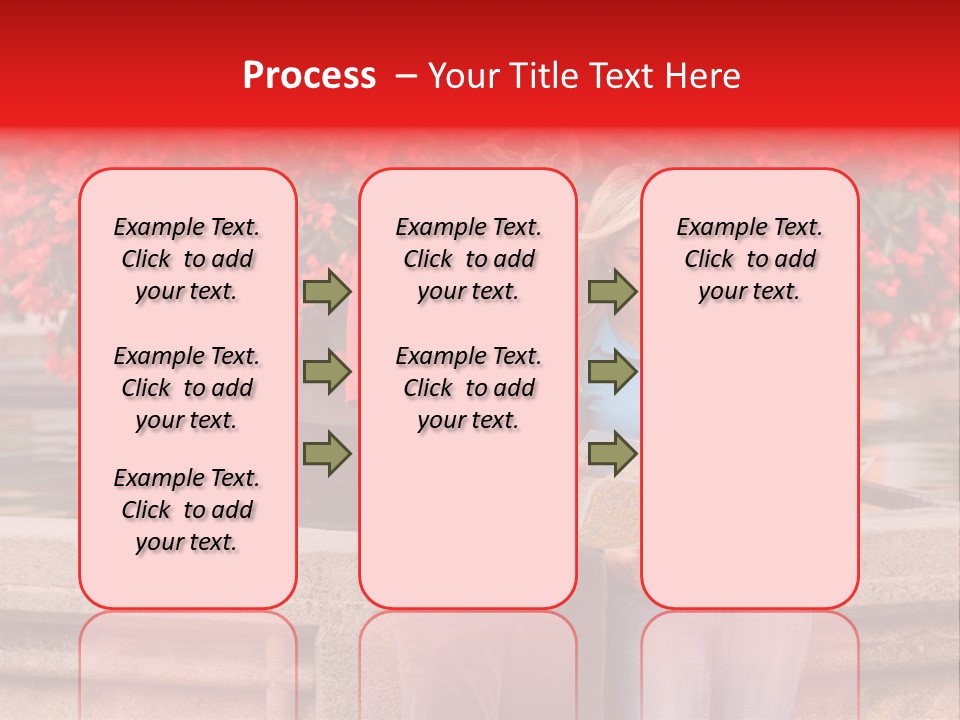Tourist, A Couple, Are On Sightseeing Tour, With A Map PowerPoint Template