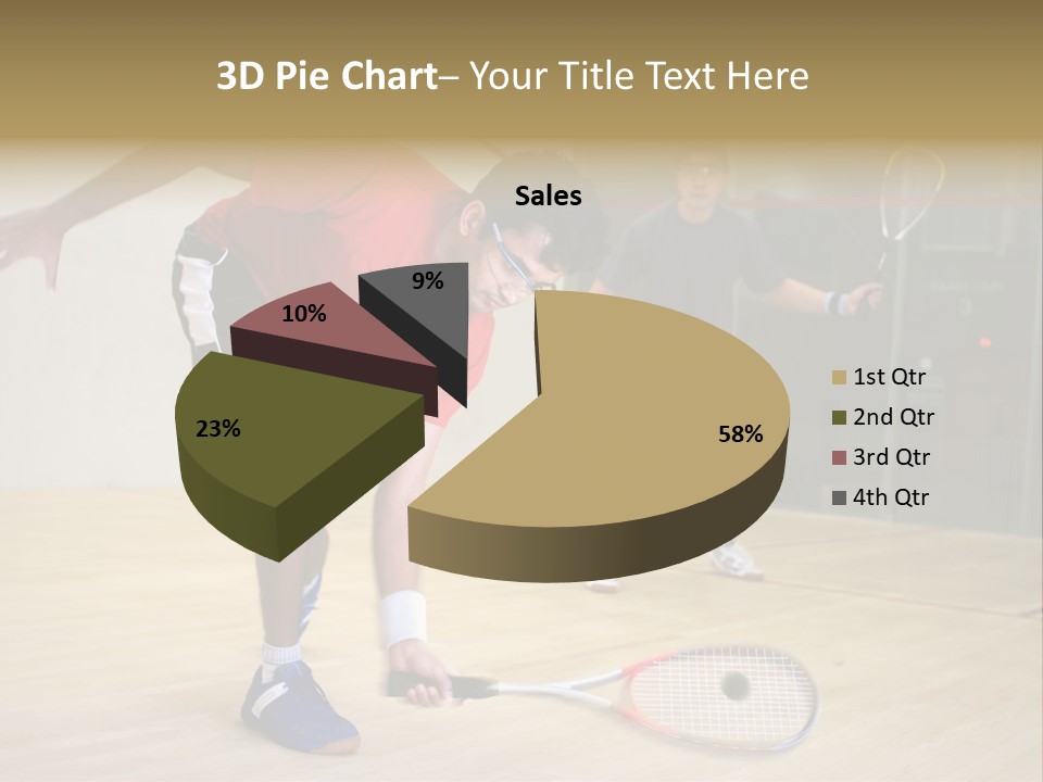 Shrimp With Lemon On Ice PowerPoint Template