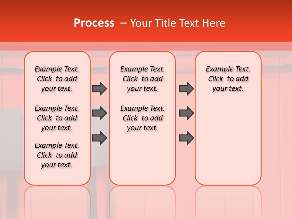 Classic School Chair With Black Board In The Background With Red Painted Wood Paneling PowerPoint Template