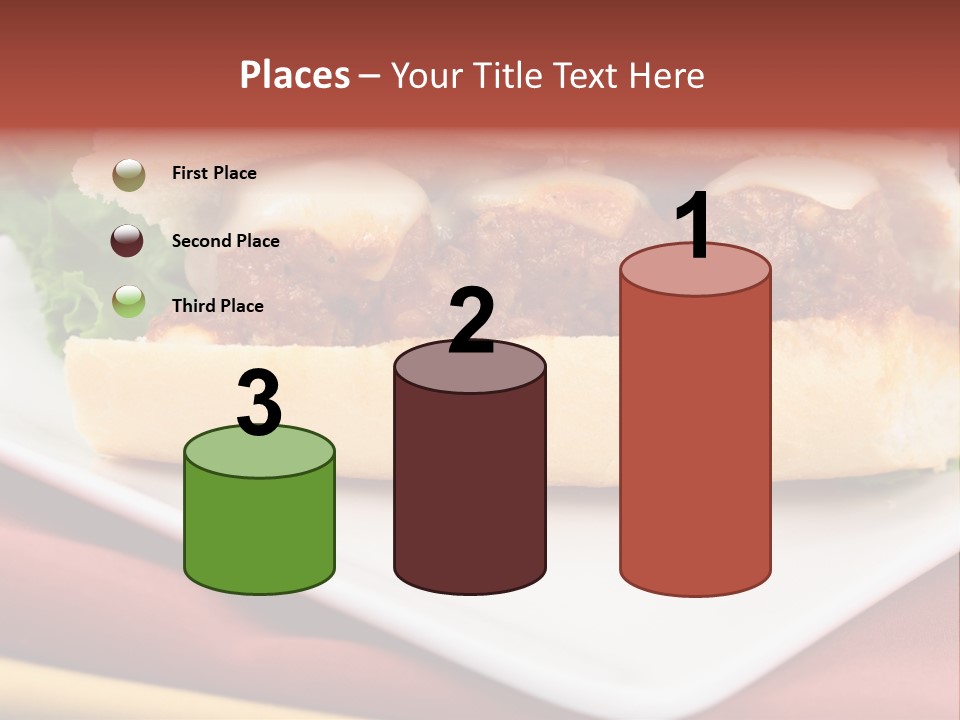 Meatballs Sandwich Aromatic Italian Recipe Perfect And Exquisite PowerPoint Template