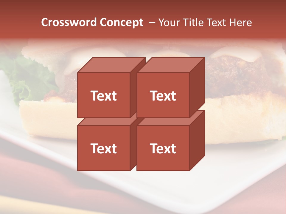 Meatballs Sandwich Aromatic Italian Recipe Perfect And Exquisite PowerPoint Template