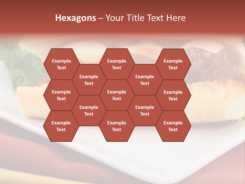 Meatballs Sandwich Aromatic Italian Recipe Perfect And Exquisite PowerPoint Template