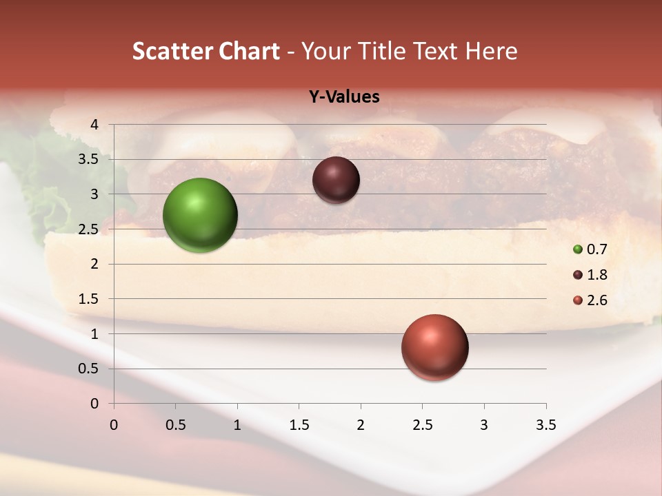 Meatballs Sandwich Aromatic Italian Recipe Perfect And Exquisite PowerPoint Template