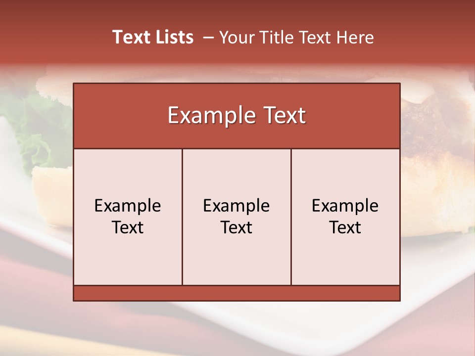 Meatballs Sandwich Aromatic Italian Recipe Perfect And Exquisite PowerPoint Template