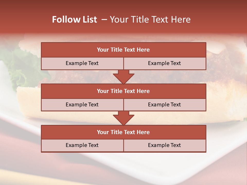 Meatballs Sandwich Aromatic Italian Recipe Perfect And Exquisite PowerPoint Template