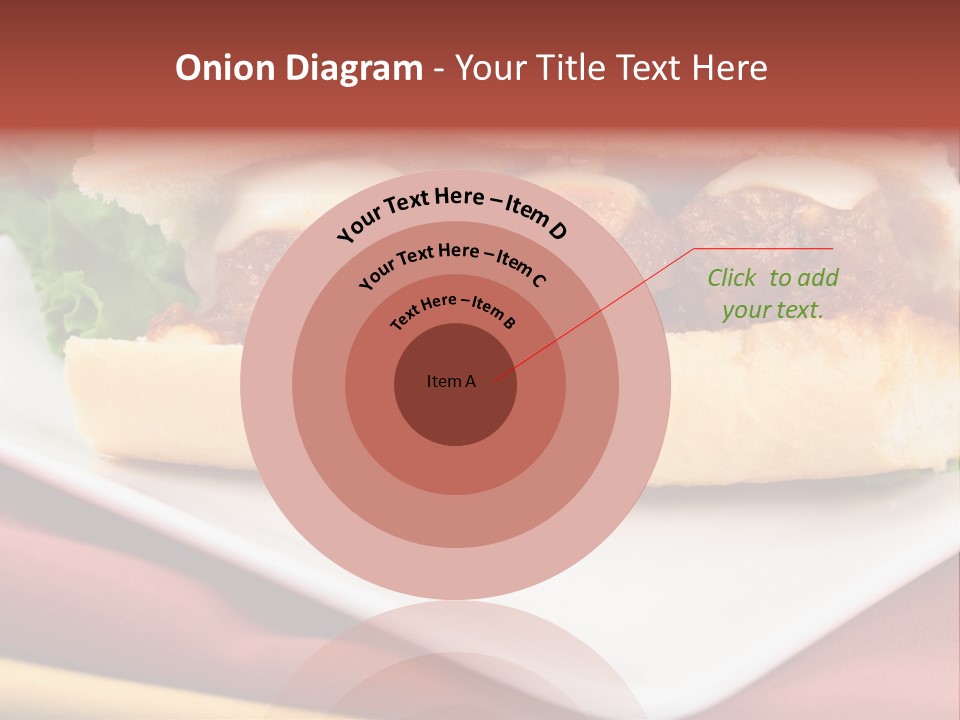 Meatballs Sandwich Aromatic Italian Recipe Perfect And Exquisite PowerPoint Template