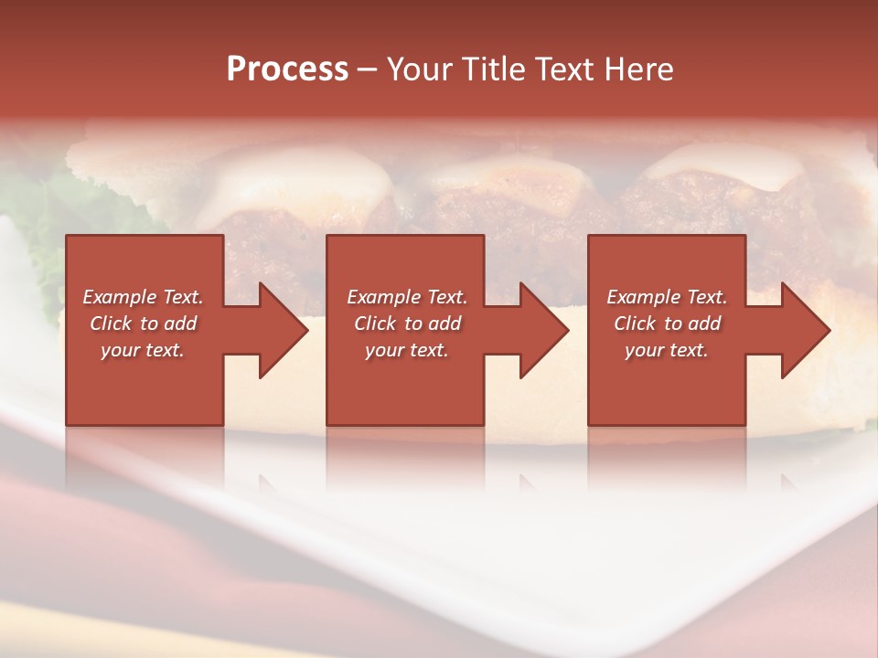 Meatballs Sandwich Aromatic Italian Recipe Perfect And Exquisite PowerPoint Template