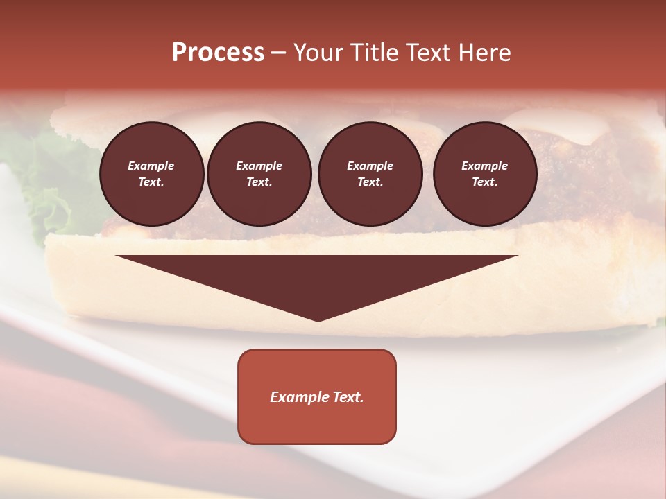 Meatballs Sandwich Aromatic Italian Recipe Perfect And Exquisite PowerPoint Template