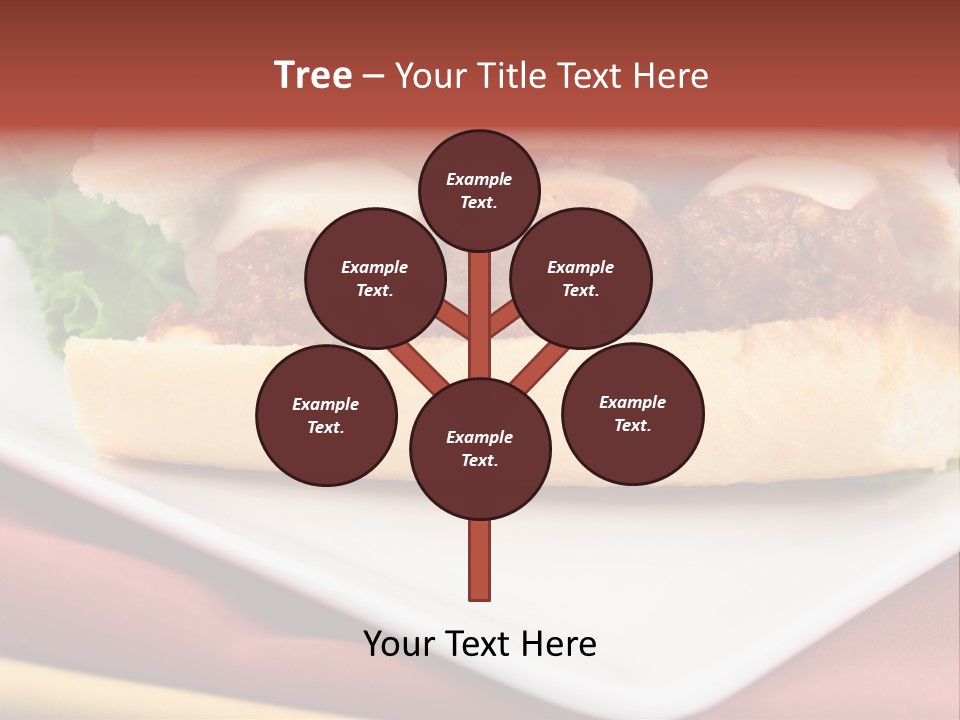 Meatballs Sandwich Aromatic Italian Recipe Perfect And Exquisite PowerPoint Template