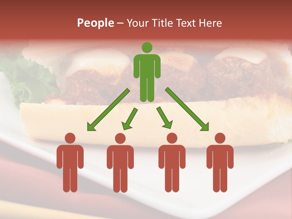 Meatballs Sandwich Aromatic Italian Recipe Perfect And Exquisite PowerPoint Template