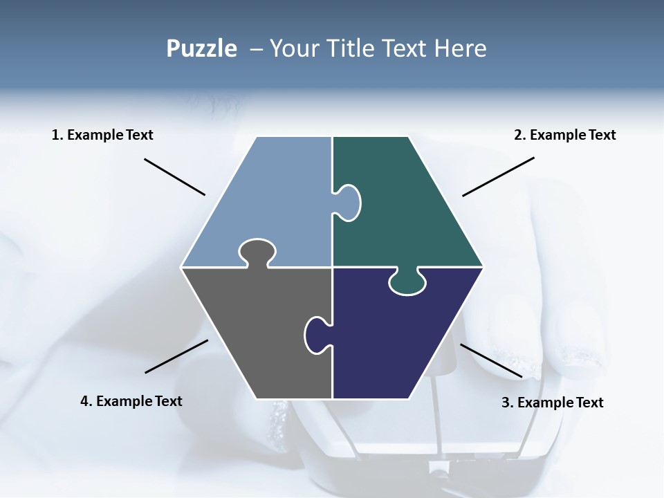 A Person Holding A Computer Mouse In Their Hand PowerPoint Template