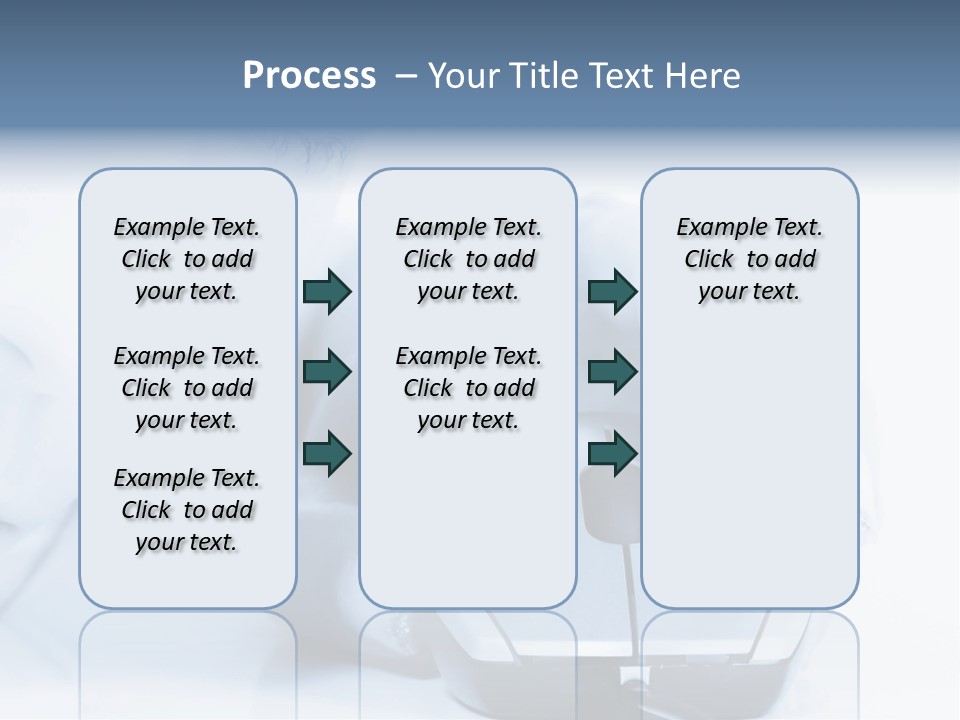 A Person Holding A Computer Mouse In Their Hand PowerPoint Template
