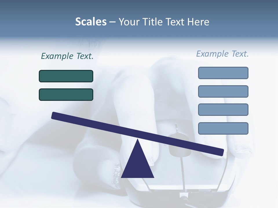A Person Holding A Computer Mouse In Their Hand PowerPoint Template