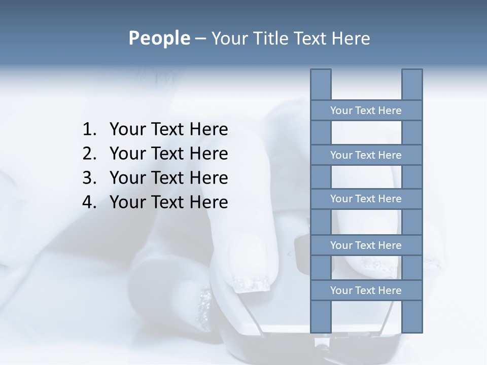 A Person Holding A Computer Mouse In Their Hand PowerPoint Template