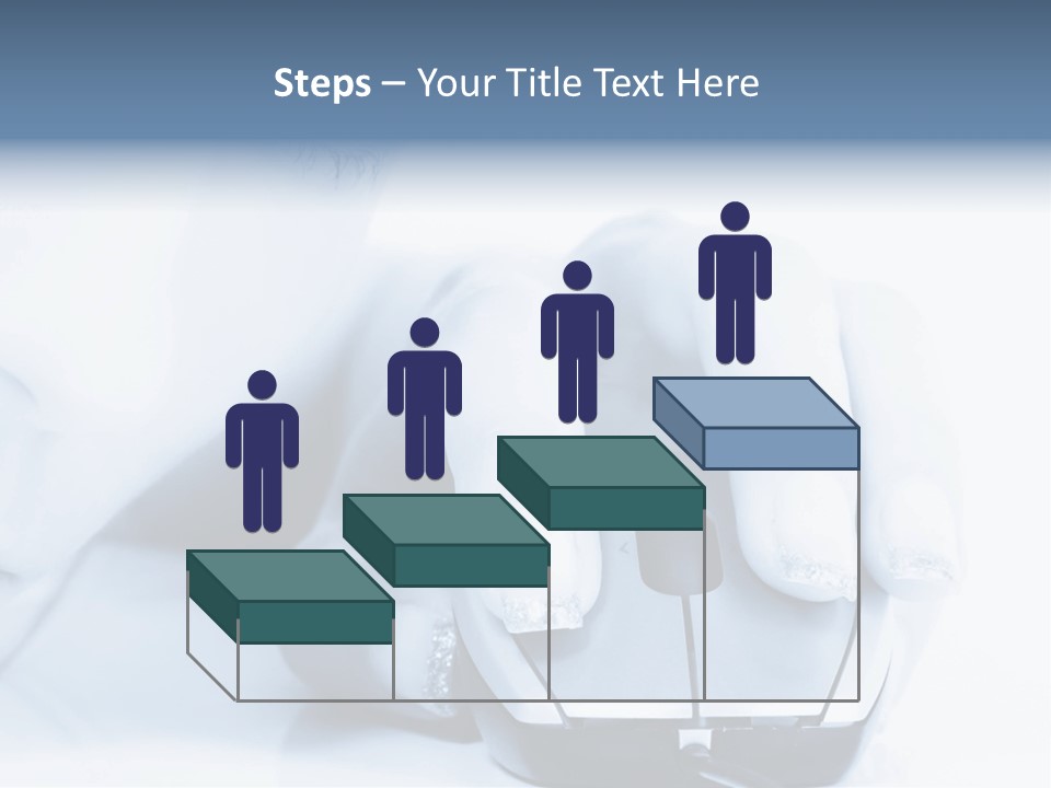 A Person Holding A Computer Mouse In Their Hand PowerPoint Template