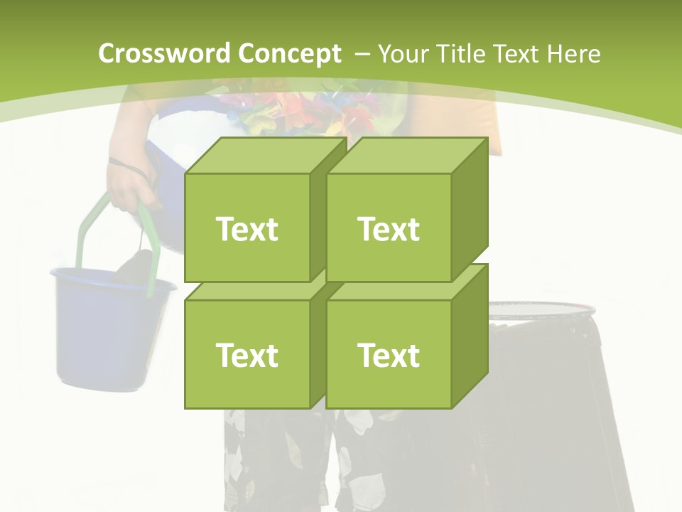 This Boy Is Ready To Go On Summer Vacation. PowerPoint Template