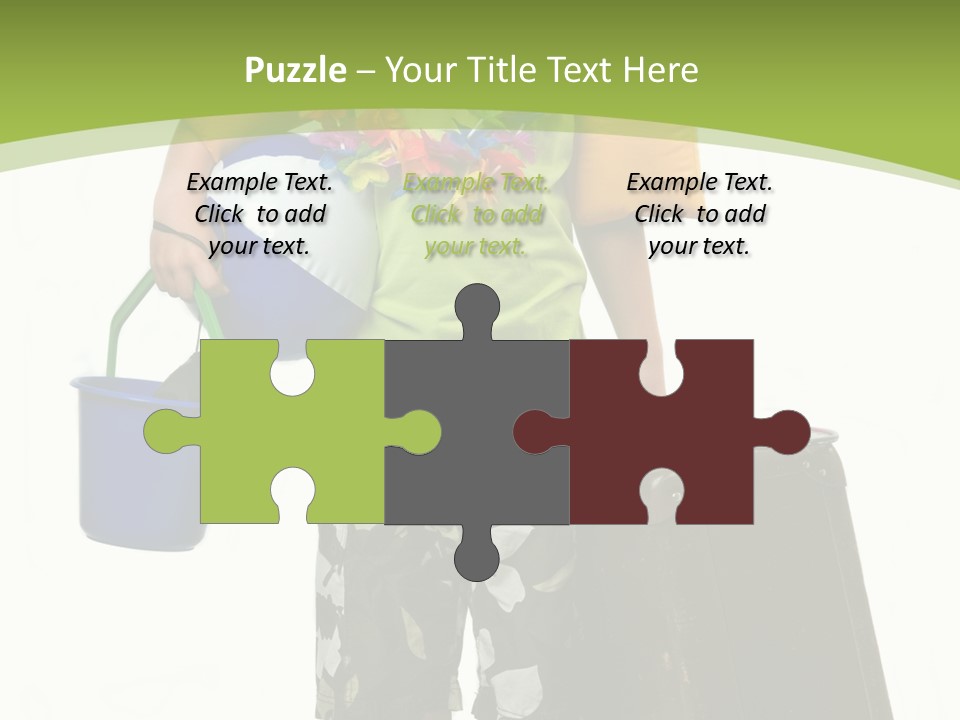 This Boy Is Ready To Go On Summer Vacation. PowerPoint Template