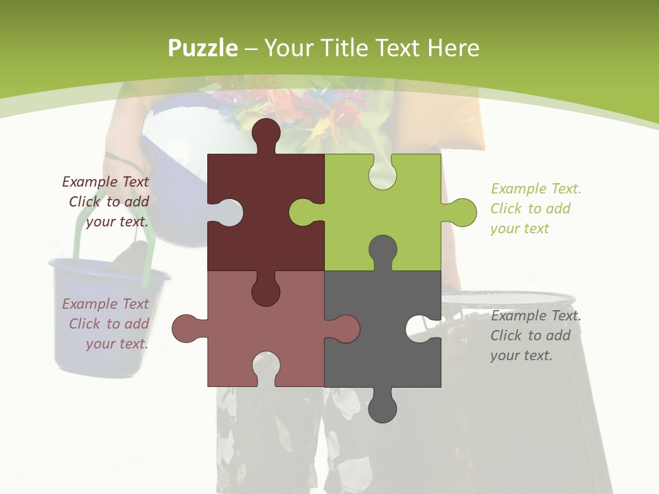 This Boy Is Ready To Go On Summer Vacation. PowerPoint Template