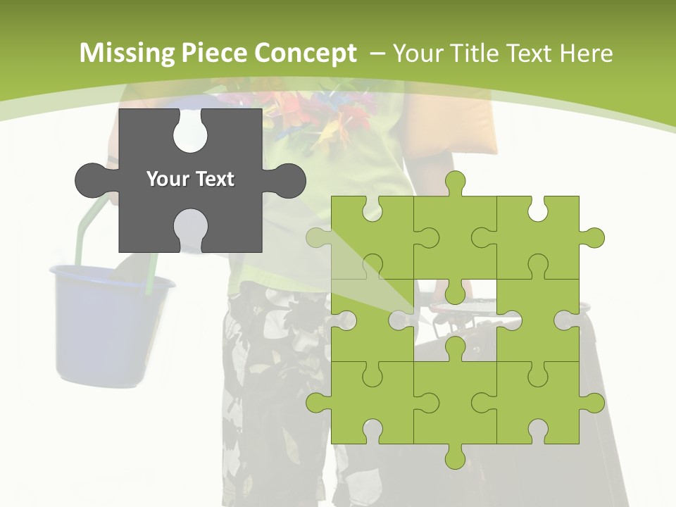 This Boy Is Ready To Go On Summer Vacation. PowerPoint Template