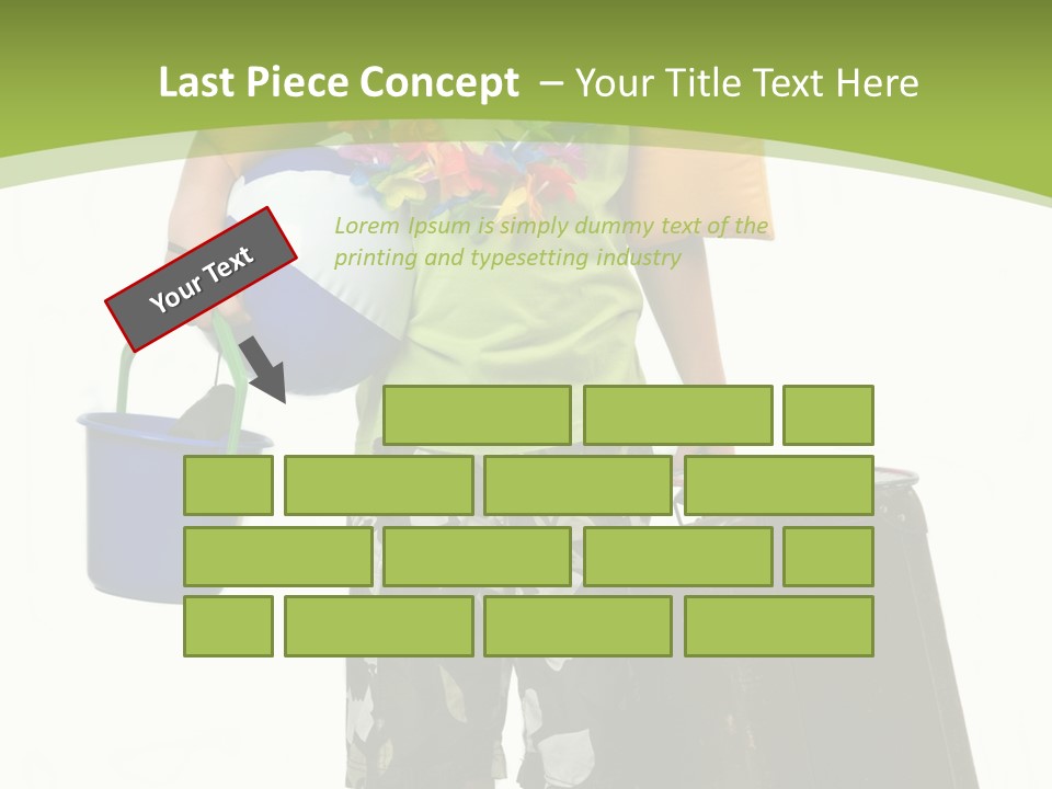 This Boy Is Ready To Go On Summer Vacation. PowerPoint Template