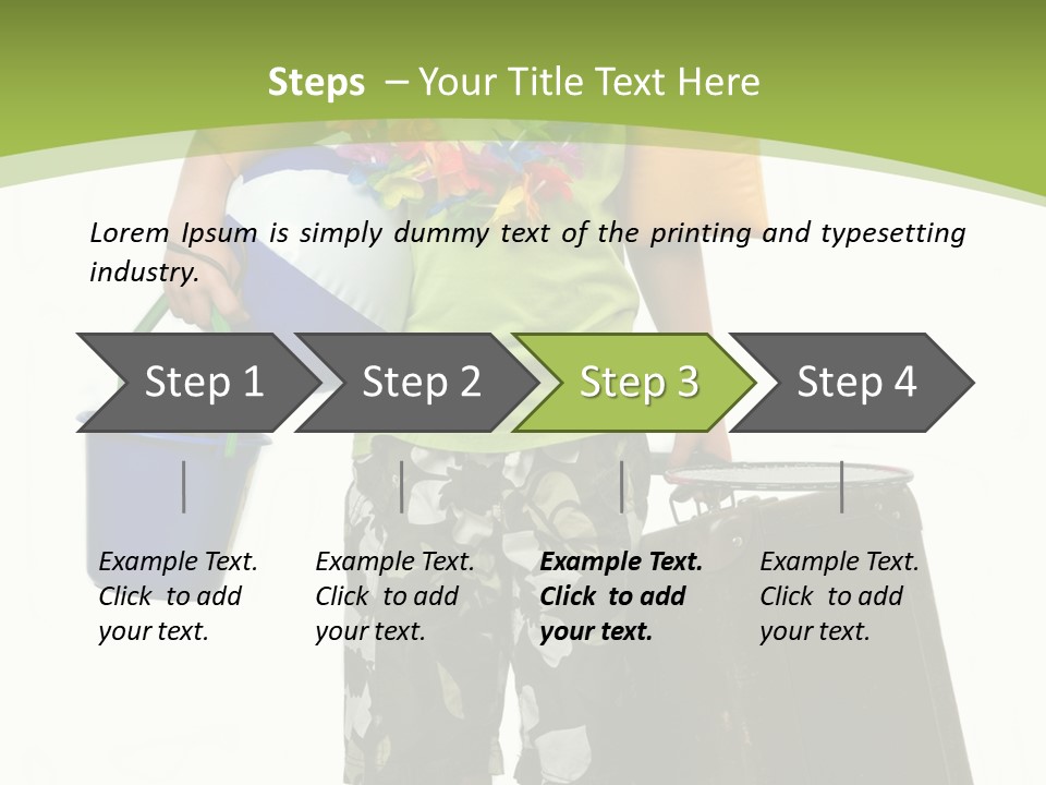 This Boy Is Ready To Go On Summer Vacation. PowerPoint Template