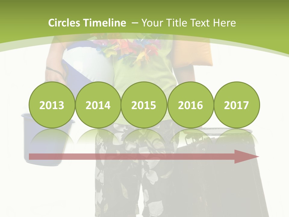 This Boy Is Ready To Go On Summer Vacation. PowerPoint Template