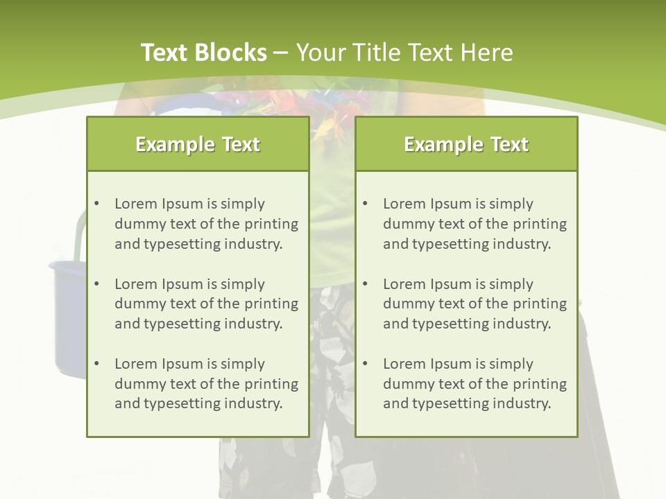 This Boy Is Ready To Go On Summer Vacation. PowerPoint Template