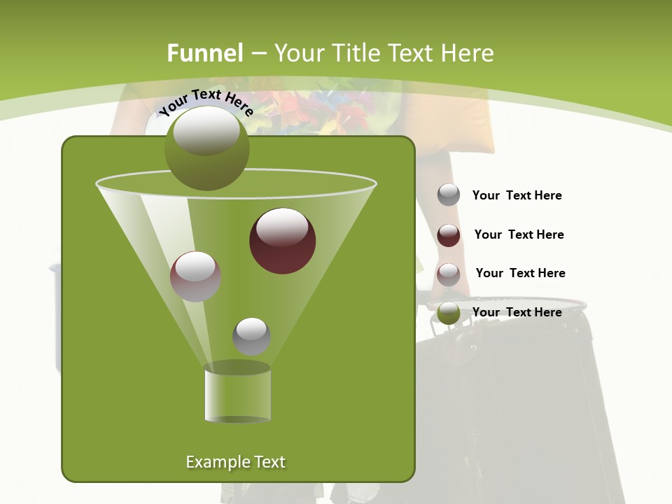 This Boy Is Ready To Go On Summer Vacation. PowerPoint Template