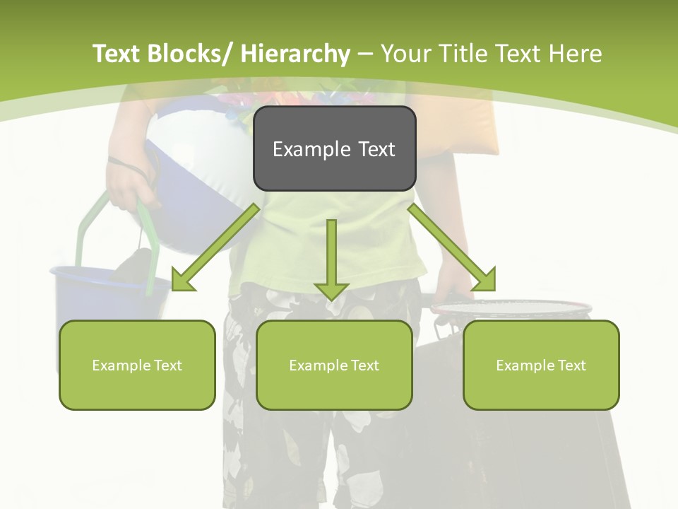 This Boy Is Ready To Go On Summer Vacation. PowerPoint Template