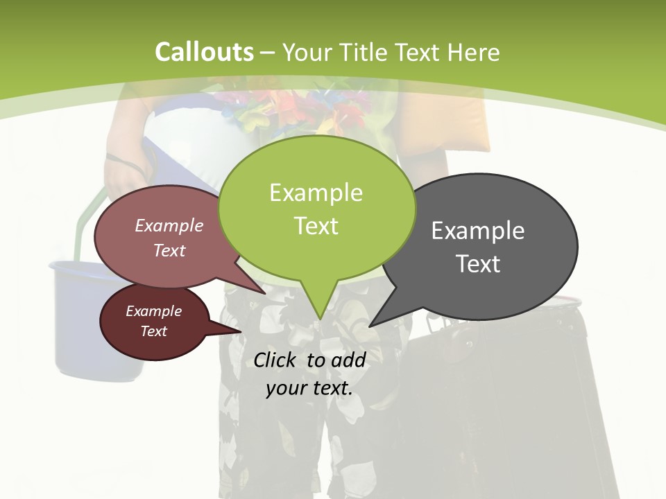 This Boy Is Ready To Go On Summer Vacation. PowerPoint Template