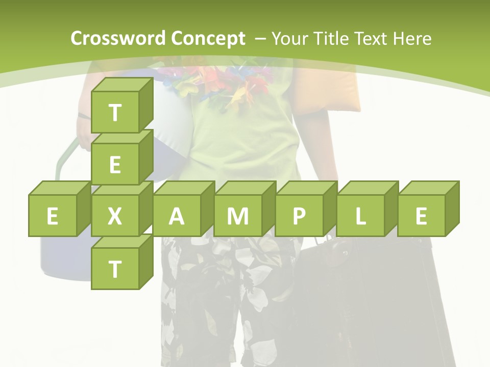 This Boy Is Ready To Go On Summer Vacation. PowerPoint Template