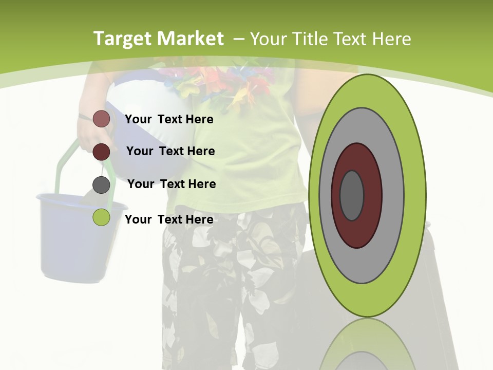 This Boy Is Ready To Go On Summer Vacation. PowerPoint Template