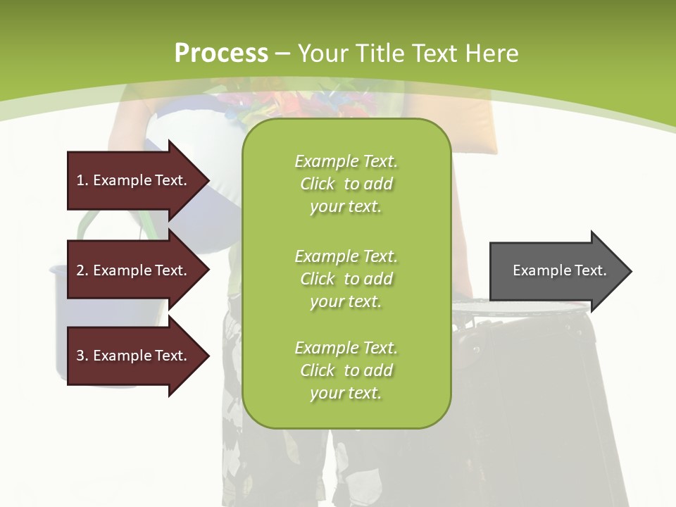 This Boy Is Ready To Go On Summer Vacation. PowerPoint Template