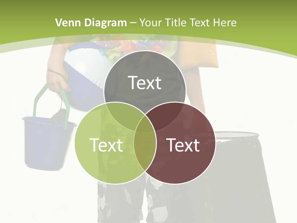 This Boy Is Ready To Go On Summer Vacation. PowerPoint Template