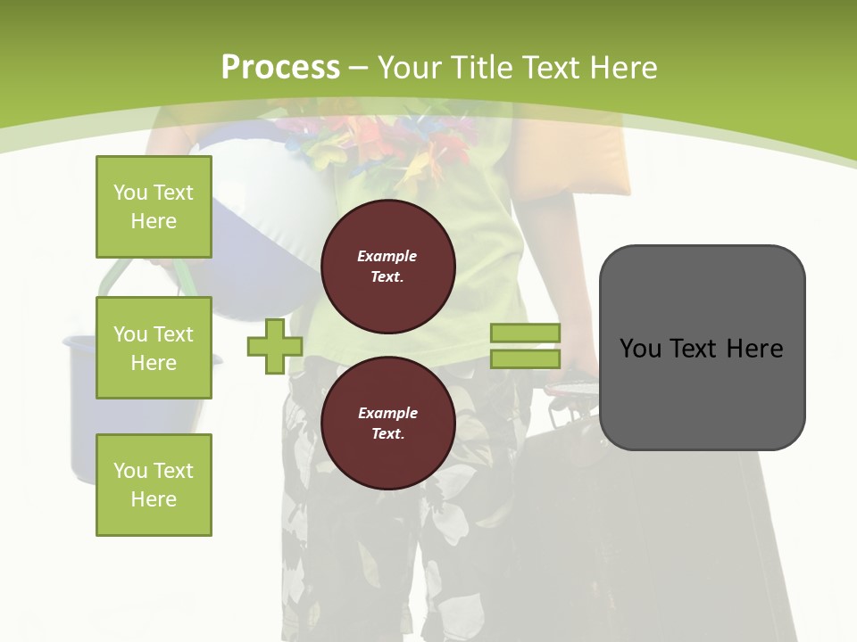 This Boy Is Ready To Go On Summer Vacation. PowerPoint Template