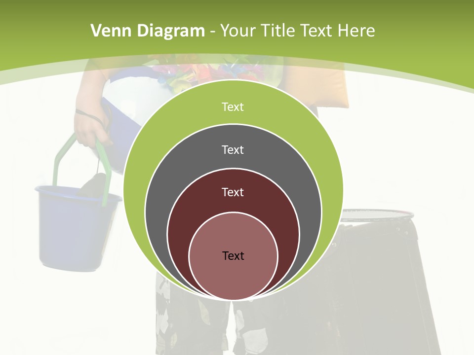 This Boy Is Ready To Go On Summer Vacation. PowerPoint Template