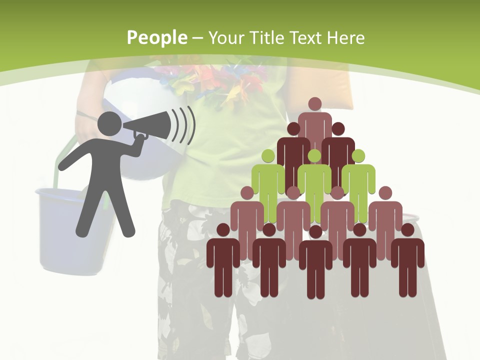 This Boy Is Ready To Go On Summer Vacation. PowerPoint Template