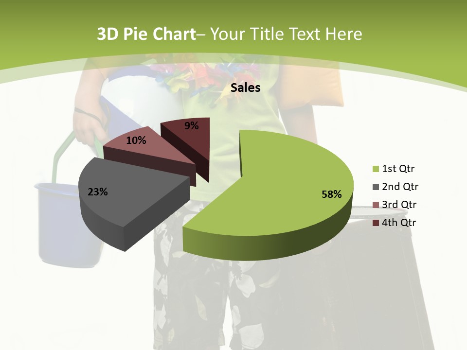 This Boy Is Ready To Go On Summer Vacation. PowerPoint Template