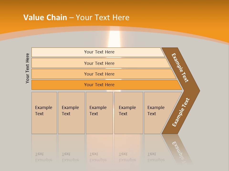 A Lit Candle With A Black Background PowerPoint Template