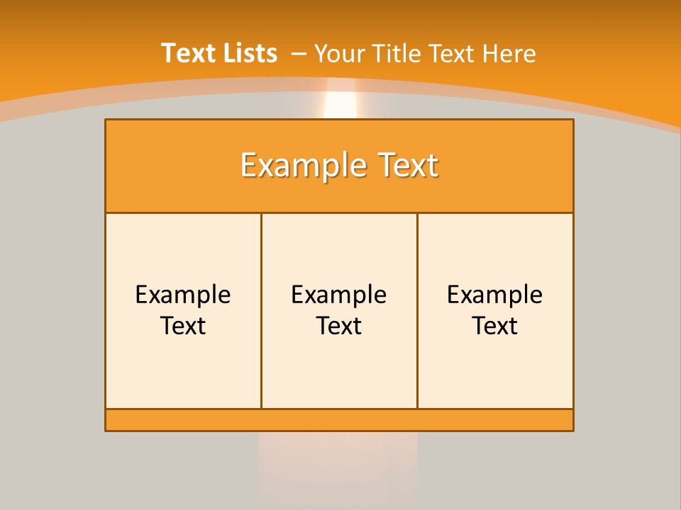 A Lit Candle With A Black Background PowerPoint Template
