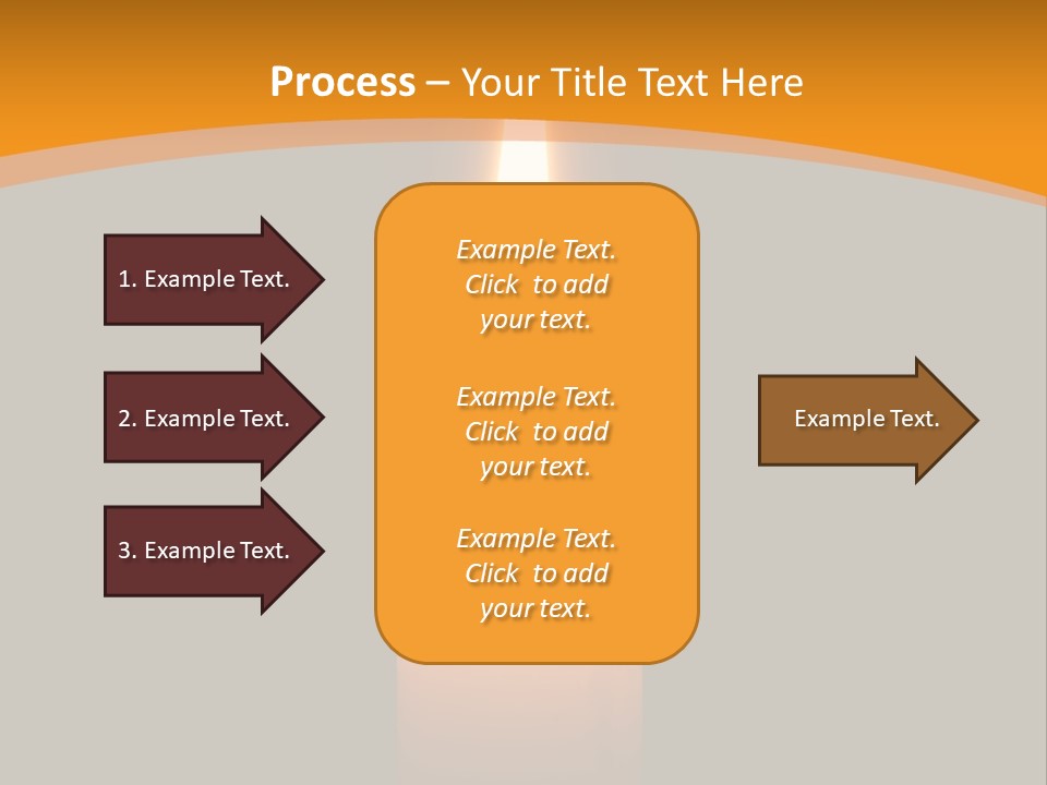 A Lit Candle With A Black Background PowerPoint Template