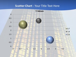 Glass Tower Building PowerPoint Template